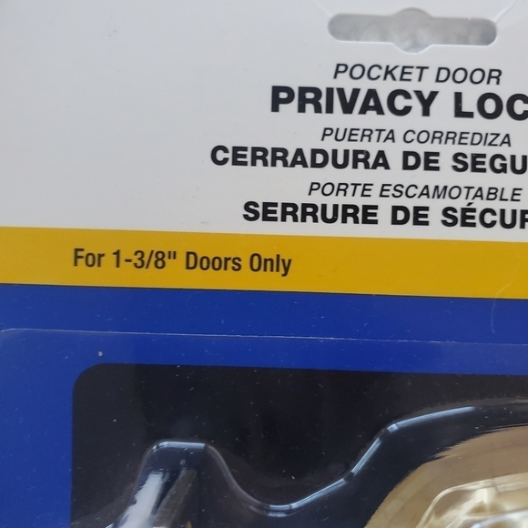 Bundle Only: Johnson Hardware Privacy Pocket Door Lock For 1 3/8” Doors Only - Picture 7 of 12